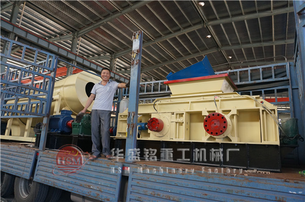 對輥破碎機發(fā)貨圖